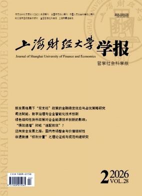 上海财经大学学报封面